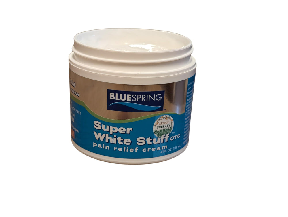 Emu Therapy back pain relief cream tube closeup, fast-absorption formula