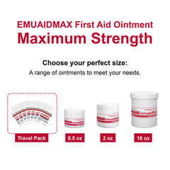 emuaid ointment applied to irritated areas for potential relief.