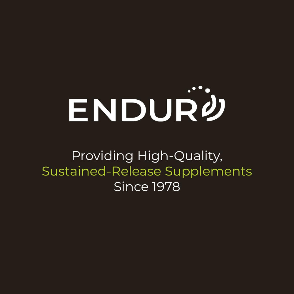 Endurance ENDUR bottle on shelf signals reliability and quality.