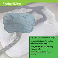 EnduriMed CPAP pillow case secure-fit design prevents bunching