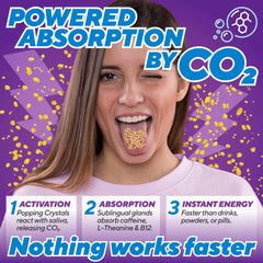 Energy Rocks gym-ready sachet, pre-workout energy without crashes.