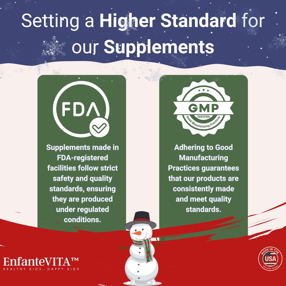 EnfanteVITA sugar-free natural flavor appeal for kid-friendly nutrition