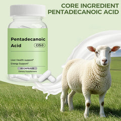 Engtozl Pentadecanoic Acid bottle on counter ready for use.
