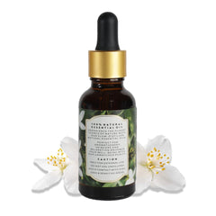 Enhanced Essentials Absolute Jasmine skincare ritual oil ready for dilution with carrier oil.