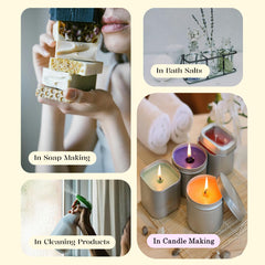 Enhanced Essentials Cedarwood candle fragrance enriches handmade candle projects with depth.