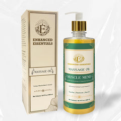 Enhanced Essentials Muscle Mend bedside ritual promotes restful sleep after activity.