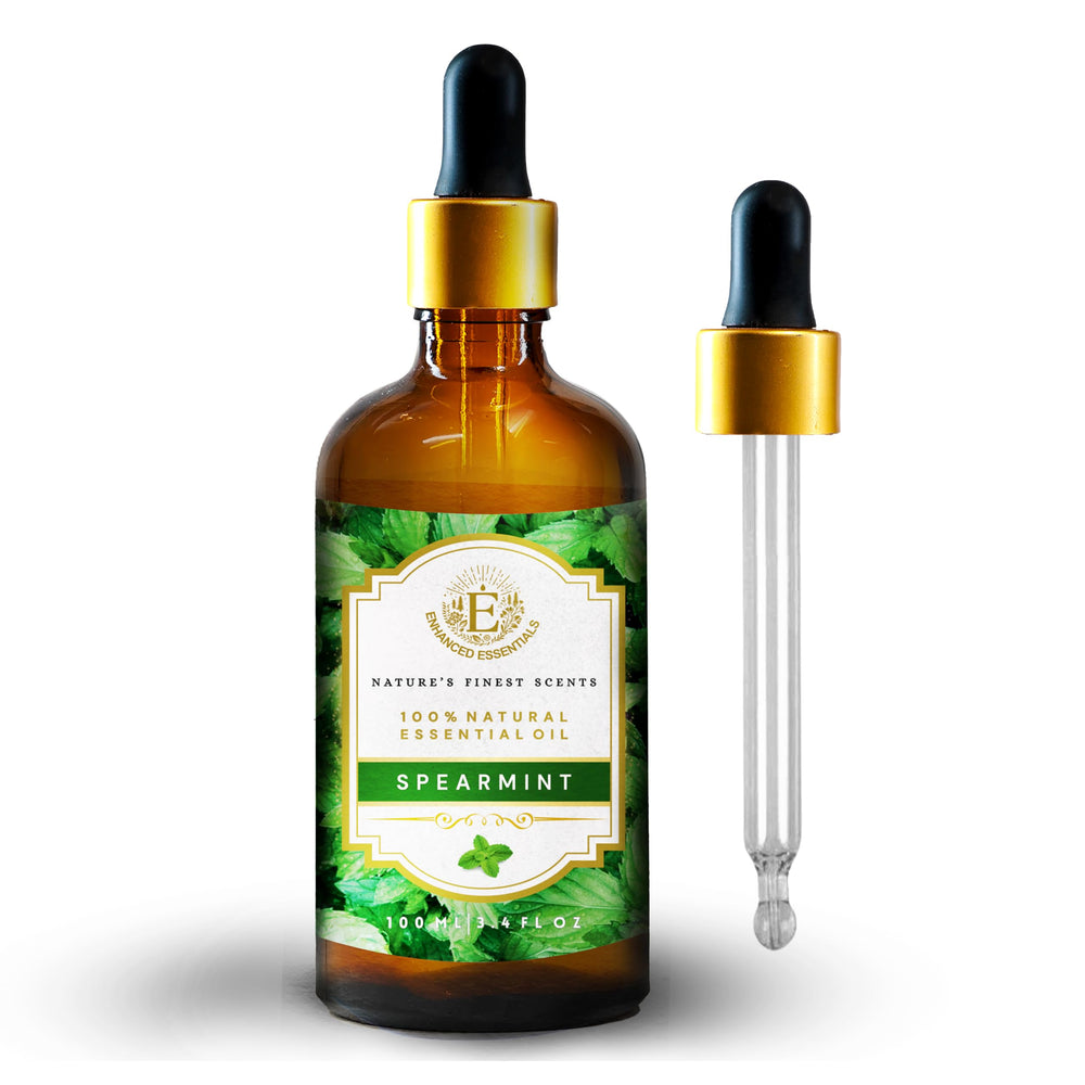 Enhanced Essentials Spearmint oil car air freshener for a fresh ride
