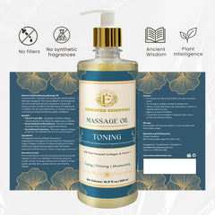 Enhanced Essentials Toning Oil aroma-scent with citrus blend for mood lift