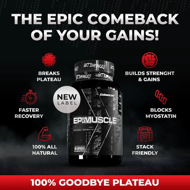Athlete training with Epimuscle promoting improved endurance during sessions.