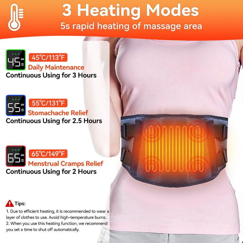 ENIPUS lumbar-support belt in use with secure, ergonomic comfort