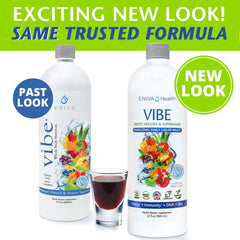 Nutrition facts highlight quality ingredients in Eniva Health Vibe.