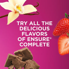 Ensure Complete ready-to-drink option supports meal replacement convenience.
