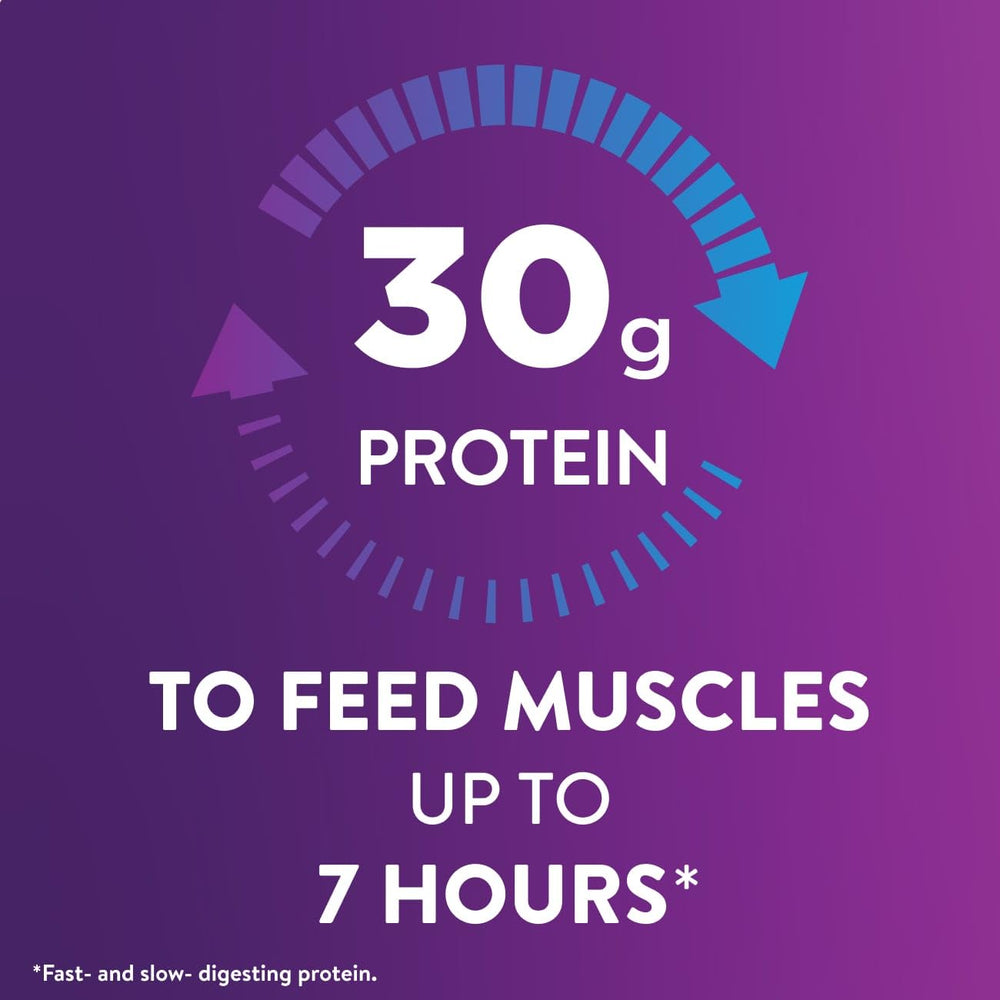 Closeup of Ensure Max Protein label showing 25 vitamins and minerals