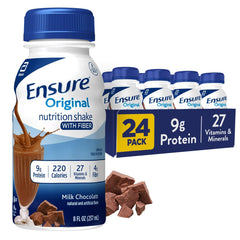 Ensure Original Milk Chocolate bottle – balanced nutrition for a quick meal