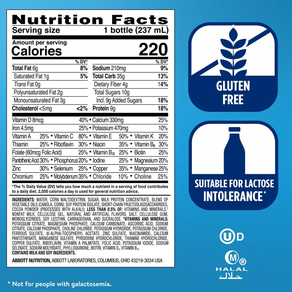 Ensure Original Milk Chocolate snack-time bottle – satisfying between errands