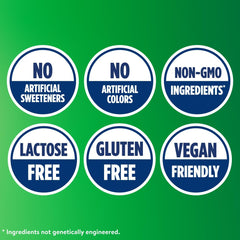 Dairy-free mark on Ensure vanilla shake packaging