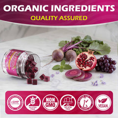EnvyCure antioxidant blend of grape seed and pomegranate supports cellular wellness.