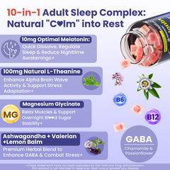 EnvyCure Melatonin Gummies being poured for a convenient nightly dose