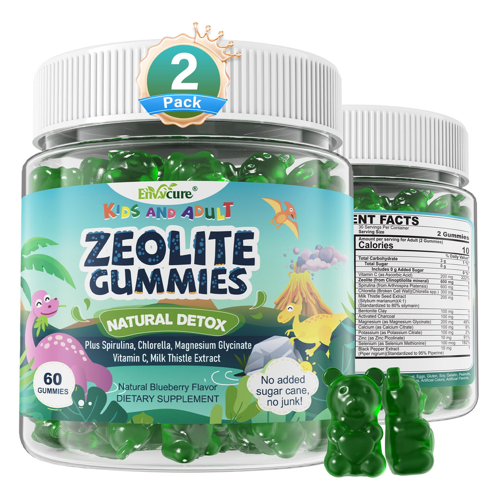 EnvyCure Zeolite Detox kids bottle for kid-friendly daily cleanse