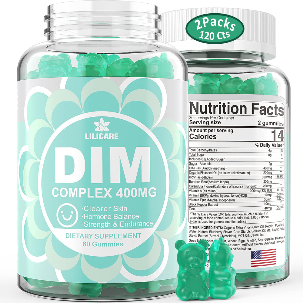 EnvyDeal DIM supplement bottle front showing dosage and hormone balance focus