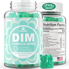 EnvyDeal DIM supplement bottle front showing dosage and hormone balance focus