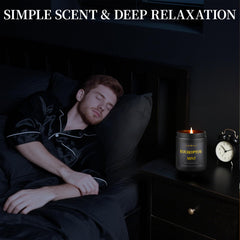 Enwhisco lavender candle creates calm evenings in bedrooms or lounges.