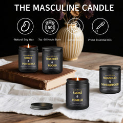 Enwhisco 4-pack gift set provides long burn times for relaxing nights