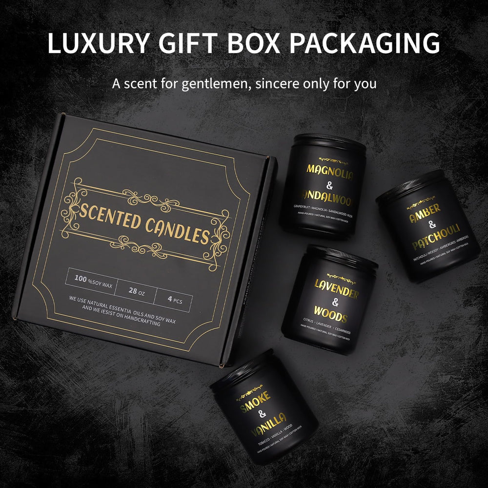 Enwhisco black jar with gold stamp exudes understated luxury and masculine style