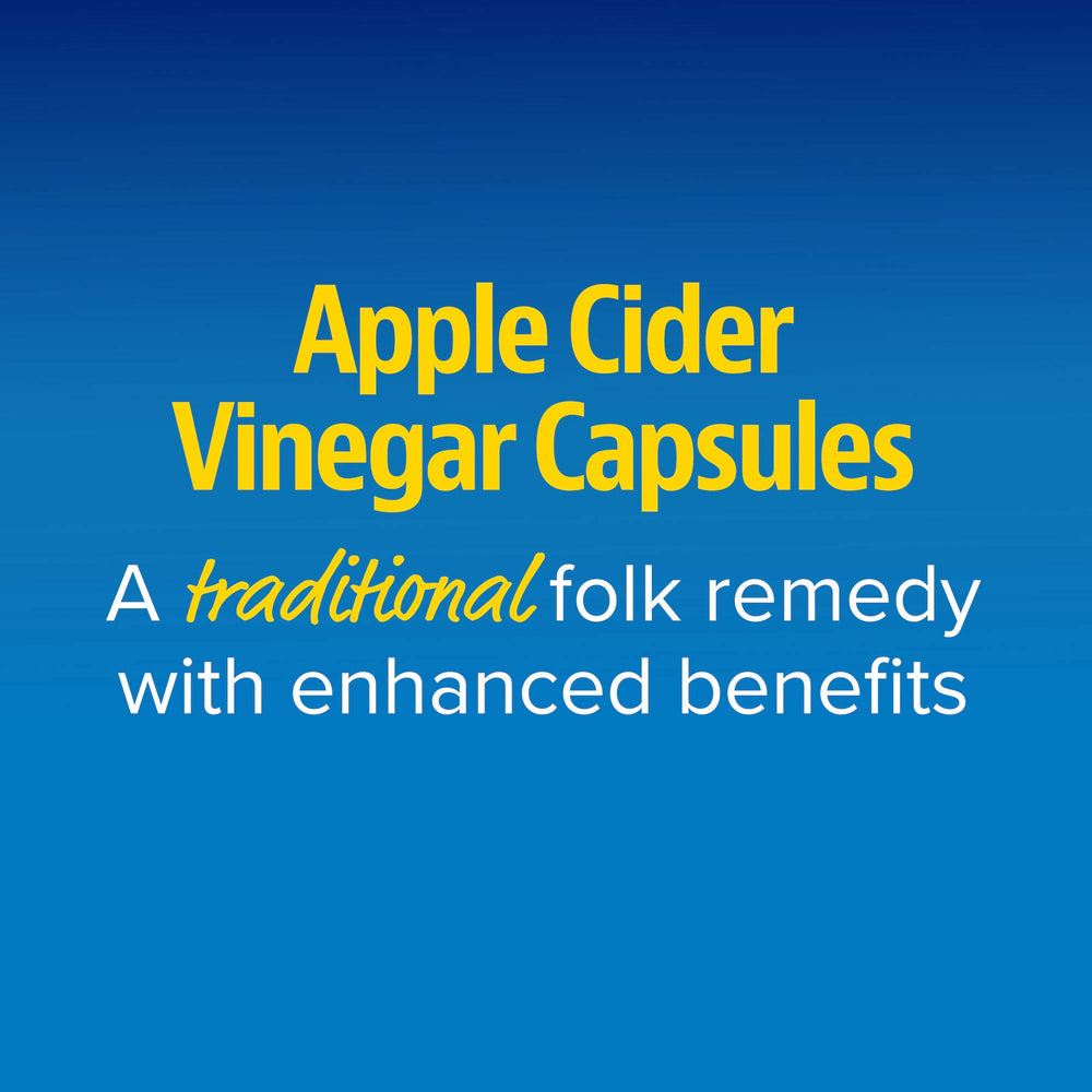 Enzymedica Apple Cider Vinegar supports weight-management when paired with activity.