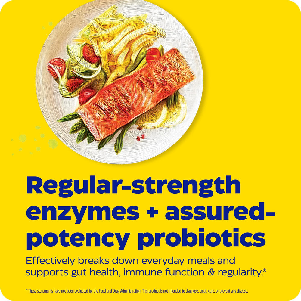 Enzymedica Digest Complete + Probiotics microbiome-blend capsule, 800M CFU.