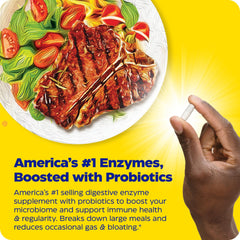 Enzymedica Digest Gold macronutrient breakdown shows fats, proteins, and carbs support.