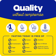 Athlete drinking Enzymedica Fasting Today during training demonstrates active lifestyle compatibility.