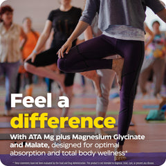 Enzymedica Magnesium Motion capsules closeup emphasizing ATA Mg for brain-friendly support