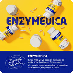 Enzymedica Pro-Bio no major allergens note on product panel.