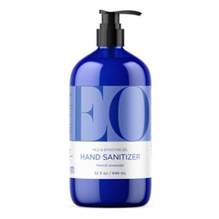 EO Hand Sanitizer Gel French Lavender bottle ideal for quick, on-the-go sanitizing