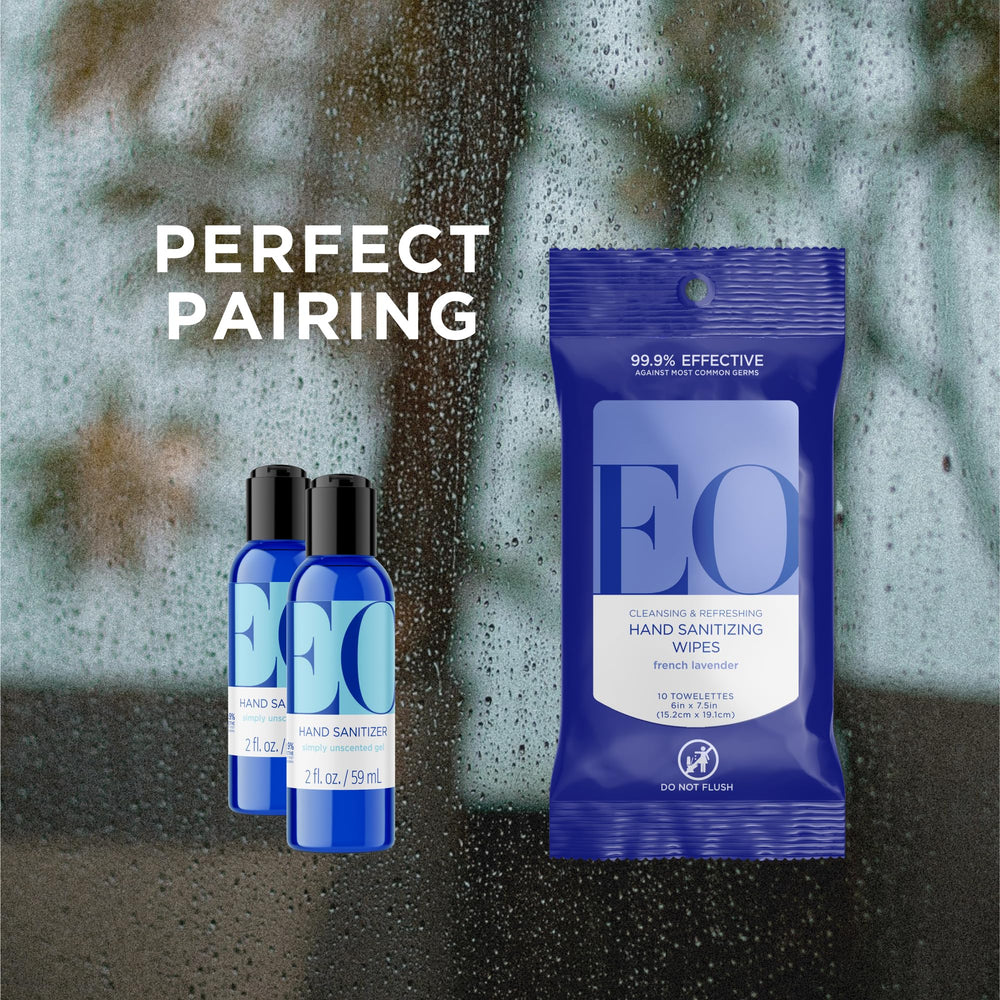 EO Hand Sanitizer produced in Marin County, California in a solar-powered facility
