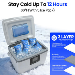 EONIX 8-quart cooling reservoir provides longer therapy sessions.