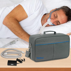 EonRivet CPAP bag versatile carry options: backpack, shoulder bag or hand carry