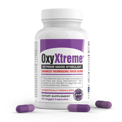 EPG Oxy Xtreme bottle front in purple signals an energy boost