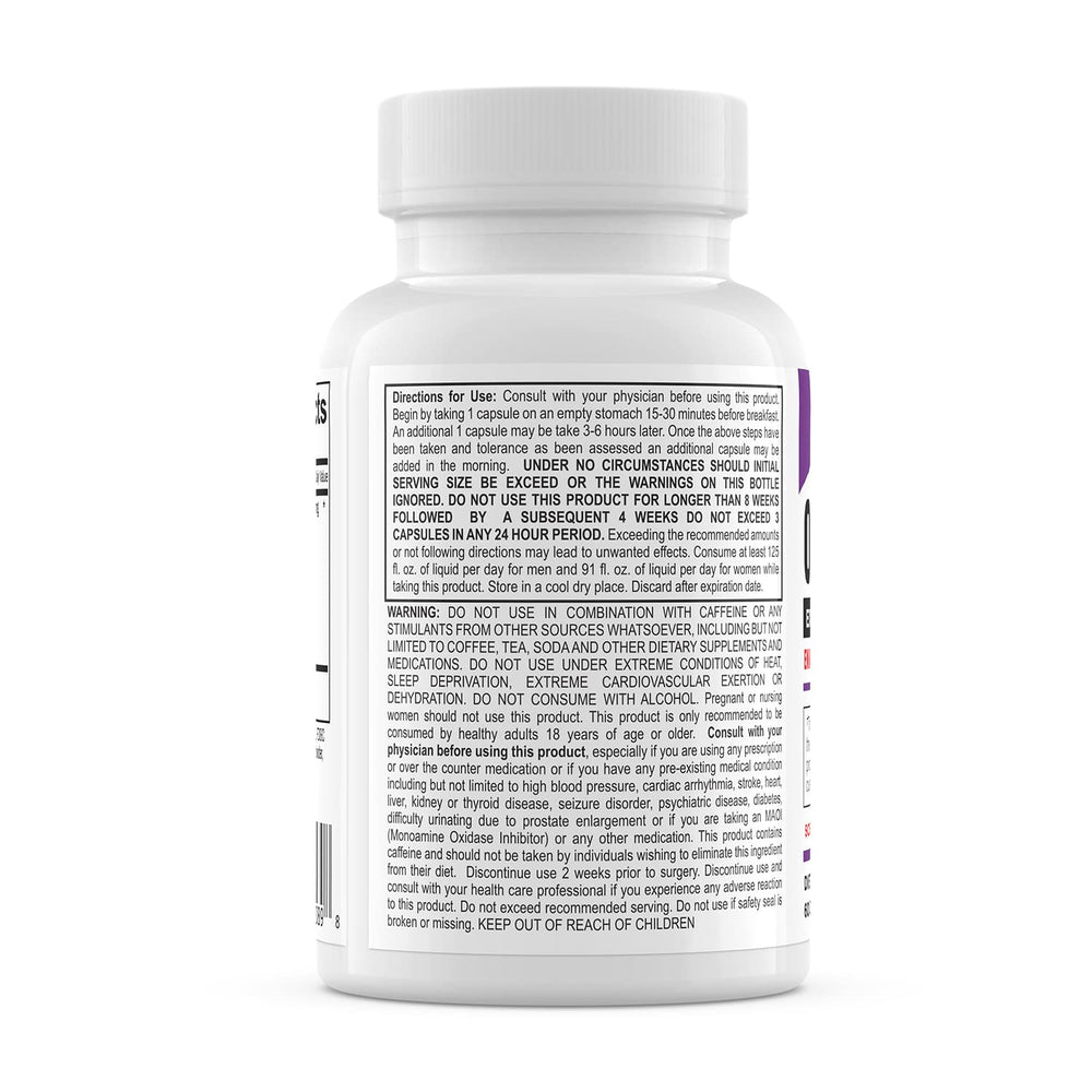 EPG Oxy Xtreme capsules-purple highlight veggie formula for clean energy