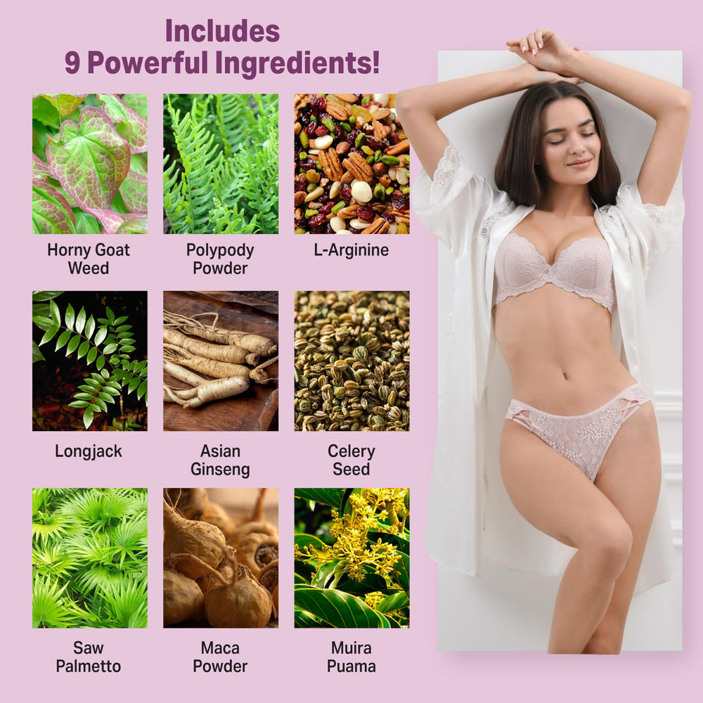 EPN Libido for Her product packaging displaying gender-specific wellness focus.