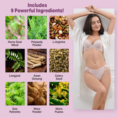 EPN Libido for Her product packaging displaying gender-specific wellness focus.