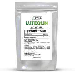 Epothex Pure Luteolin Powder jar for daily supplement use.