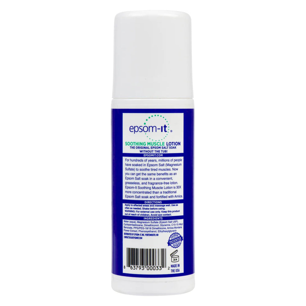EPSOM-IT Active lifestyle support in a convenient 3oz roll-on.