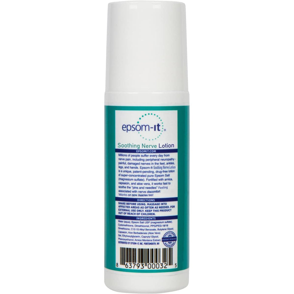 EPSOM-IT four-pack of 3oz bottles for regular use.