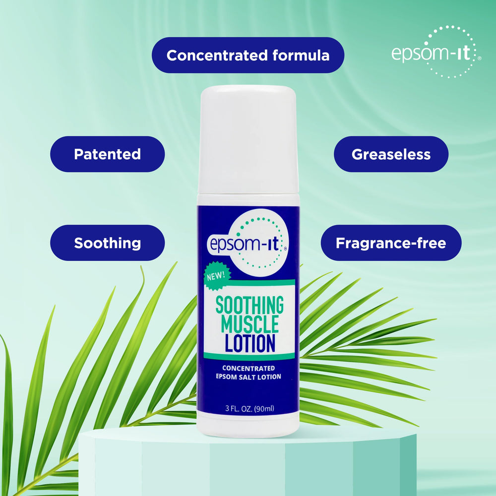 EPSOM-IT Portable roll-on is ideal for gym bags and travel touch-ups.