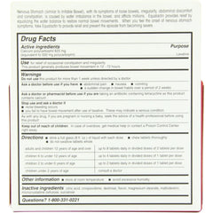 Equalactin chewable tablets close-up, easy daily dosing at a glance