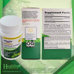 Equate Peppermint softgels capsules closeup with smooth coating