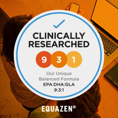Equazen Eye Q packaging exterior displaying value and durability