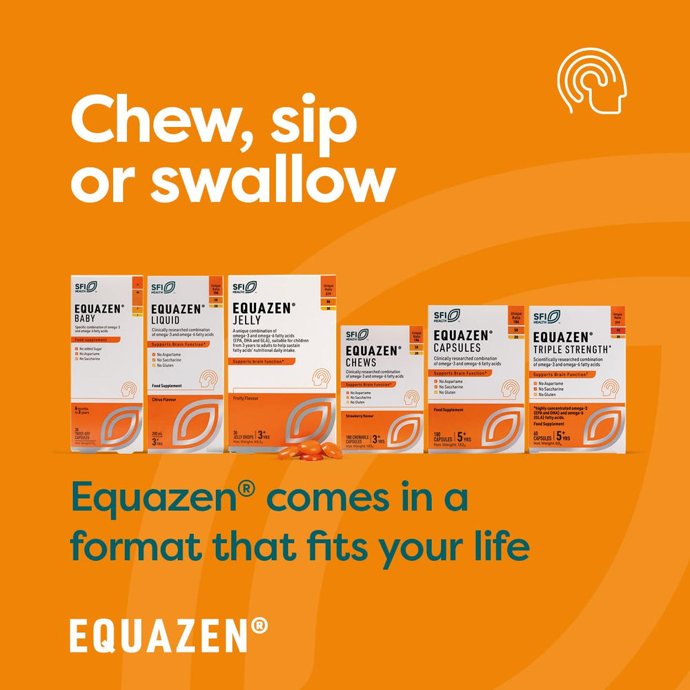 Equazen Eye Q travel-tin showcasing portable omega option on the go